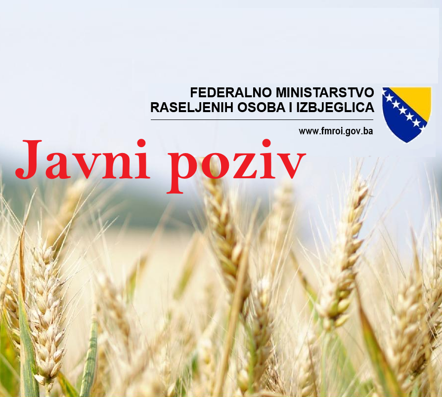 PROGRAM POMOĆI ODRŽIVOG POVRATKA PROLJETNA/JESENJA SADNJA SJETVA